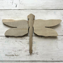 Load image into Gallery viewer, Unpainted Wooden Dragonfly by Mustofa Art
