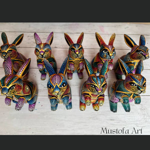 Bunny Rabbits by Mustofa Art