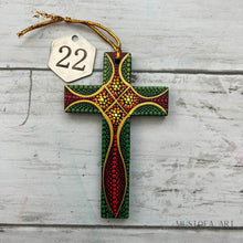 Load image into Gallery viewer, Custom Small Hand Painted Crosses by Mustofa Art
