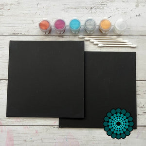 Mini Painting Kit by The Dot Shop Gallery - Metallic Colors