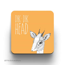 Load image into Gallery viewer, Dik Dik Head - Coaster
