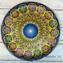 Load image into Gallery viewer, Beautiful Wooden Plate Hand Painted by Mustofa Art *Multiple Options
