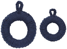 Load image into Gallery viewer, Midnight Blue Orb Trivets Set of 2
