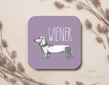 Load image into Gallery viewer, Wiener - Coaster
