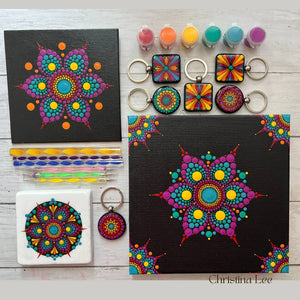 Beginners Dotting Tool Kit by The Dot Shop Gallery - Rainbow Colors