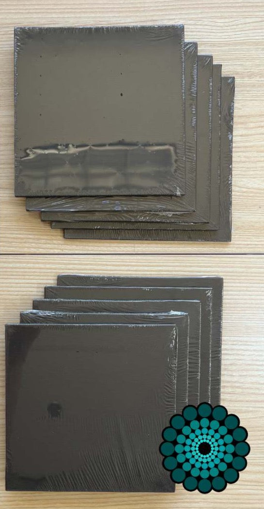 Pack of 10 Black Canvas 6