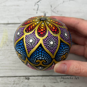Small Hand Painted Bowl by Mustofa Art Multiple Options Available