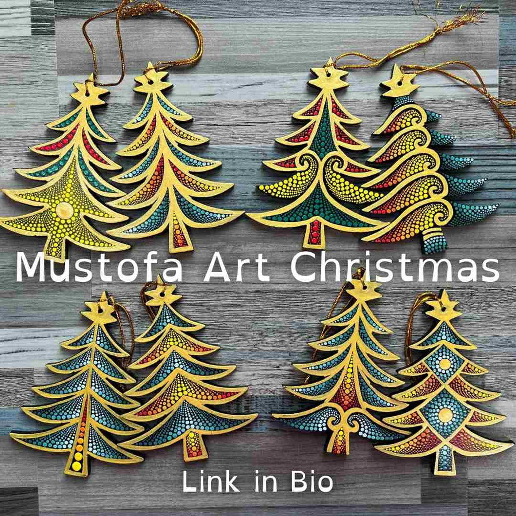Mustofa's Christmas Tree Ornament Collection Multiple Options
