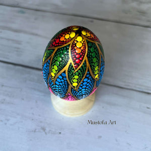 Hand Carved Egg Box by Mustofa Art