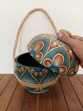 Load image into Gallery viewer, Jar with Hand Woven Rattan Spring by Mustofa Art Various Options
