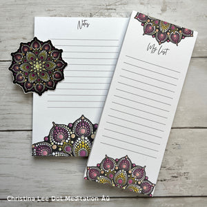 Notes and My List Pads Bundle The Heart of an Autistic Design
