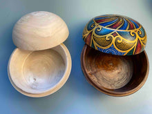 Load image into Gallery viewer, Handmade White Teak Wooden Bowls by Mustofa Art
