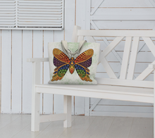 Load image into Gallery viewer, Rainbow Butterfly Lined Tote Bag
